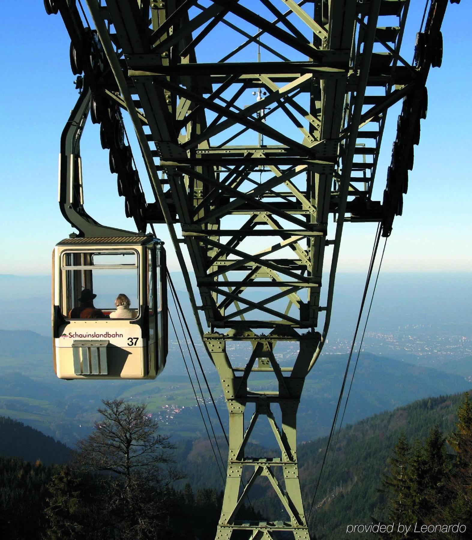 Colombi Hotel Fryburg Bryzgowijski Udogodnienia zdjęcie The cable car